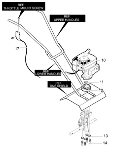Part Location Diagram of F-011306M Murray Instruction Manual